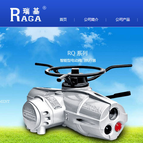 温州瑞基测控设备有限公司官网建设